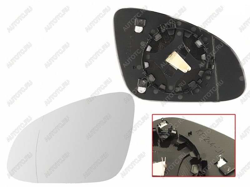 849 р. ASTRA 09- СТЕКЛО ЗЕРКАЛА ЛЕВ С ПОДОГРЕВ (Китай) BodyParts opast09-461-l  с доставкой в г. Кемерово