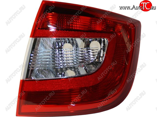 2 199 р. Правый фонарь BODYPARTS Skoda Rapid NH3 дорестайлинг лифтбэк (2012-2017)  с доставкой в г. Кемерово