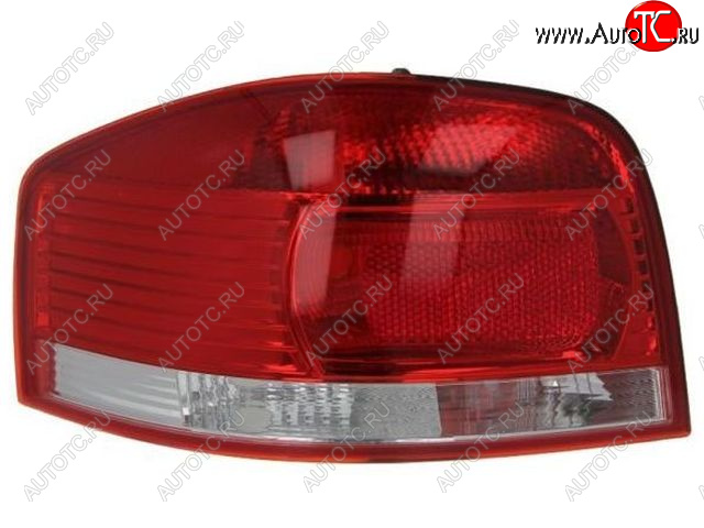 3 799 р. Левый фонарь задний DEPO Audi A3 8P1 хэтчбэк 3 дв. дорестайлинг (2003-2005)  с доставкой в г. Кемерово