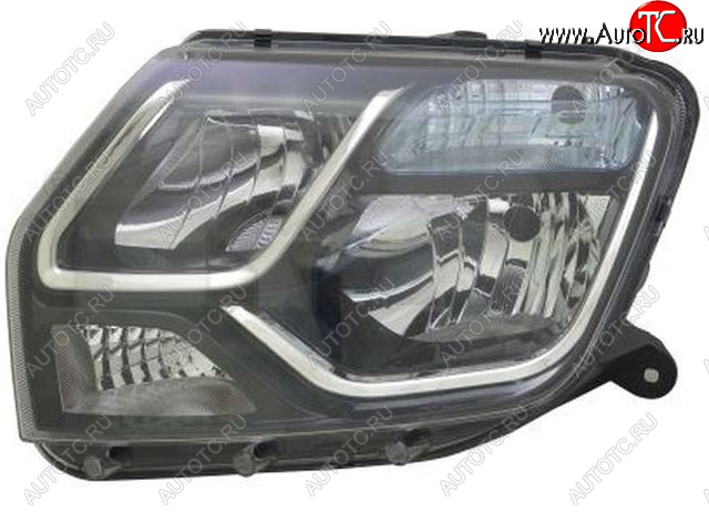 5 599 р. Левая фара передняя BodyParts Renault Duster HS рестайлинг (2015-2021)  с доставкой в г. Кемерово