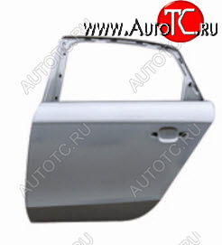 7 699 р. Левая дверь задняя BodyParts Audi A4 B8 дорестайлинг, универсал (2007-2011) (Неокрашенная)  с доставкой в г. Кемерово