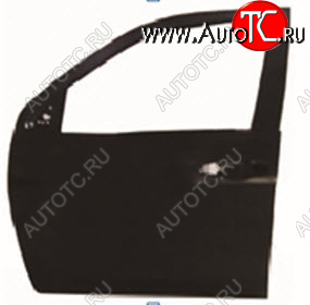 15 749 р. Левая дверь передняя BodyParts Toyota Hilux AN120 дорестайлинг (2016-2020) (Неокрашенная)  с доставкой в г. Кемерово