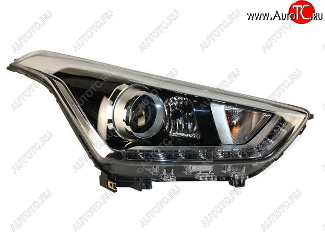 14 249 р. Правая фара (диодная) BODYPARTS Hyundai Creta GS дорестайлинг (2015-2019)  с доставкой в г. Кемерово