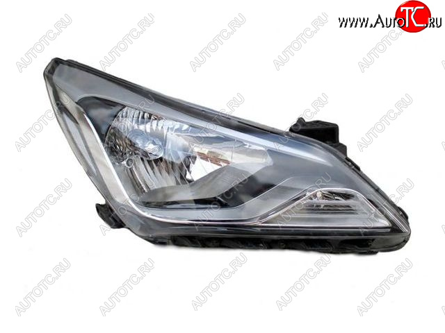 4 099 р. Правая фара (корректор) BodyParts  Hyundai Solaris  RBr (2014-2017) седан рестайлинг  с доставкой в г. Кемерово