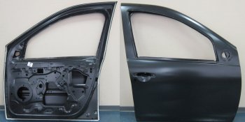 15 799 р. Правая дверь передняя BodyParts  Renault Duster  HS - Sandero Stepway  (BS) (Неокрашенная)  с доставкой в г. Кемерово. Увеличить фотографию 1