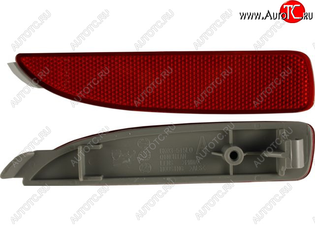 259 р. 3 (MAZDA 6 13-) ФОНАРЬ-КАТАФОТ ПРАВ В ЗАДН БАМПЕР (СЕДАН) (Китай) BODYPARTS mzx0313-050-r  с доставкой в г. Кемерово