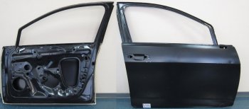 13 649 р. Правая дверь передняя BodyParts  Volkswagen Golf  7 (2012-2017) дорестайлинг, хэтчбэк 5 дв. (Неокрашенная)  с доставкой в г. Кемерово. Увеличить фотографию 1