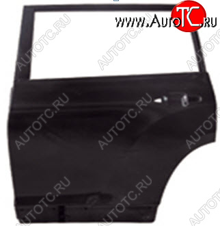 27 849 р. Левая дверь задняя BodyParts Toyota Highlander XU40 рестайлинг (2010-2013) (Неокрашенная)  с доставкой в г. Кемерово