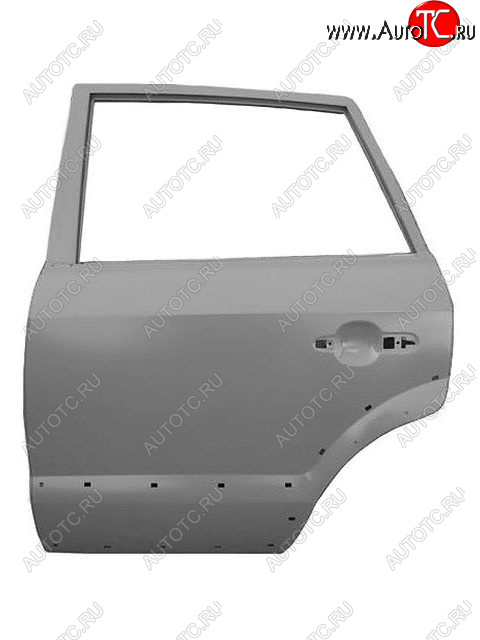 13 549 р. TUCSON 04- ДВЕРЬ ЗАДН ЛЕВ С ОТВ П МОЛДИНГ (Китай) BODYPARTS hntun04-520-l  с доставкой в г. Кемерово