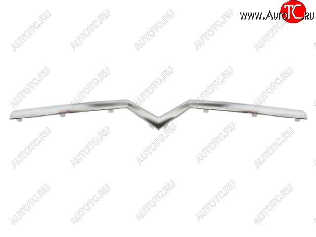 659 р. C4 МОЛДИНГ БАМПЕРА ПЕРЕДН ВЕРХН , ХРОМ (Китай) BODYPARTS cn0c405-172  с доставкой в г. Кемерово