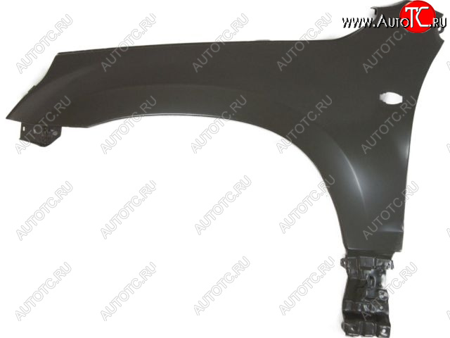 4 799 р. Левое крыло (с отверстием под повторитель поворота) BodyParts Suzuki Grand Vitara JT 3 двери дорестайлинг (2005-2008) (Неокрашенное)  с доставкой в г. Кемерово