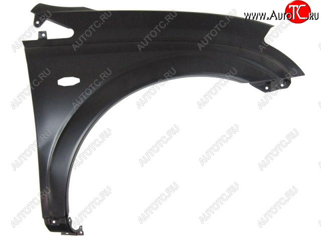 7 449 р. Правое крыло (с отверстием под повторитель поворота) BodyParts SSANGYONG Kyron дорестайлинг (2005-2007) (Неокрашенное)  с доставкой в г. Кемерово