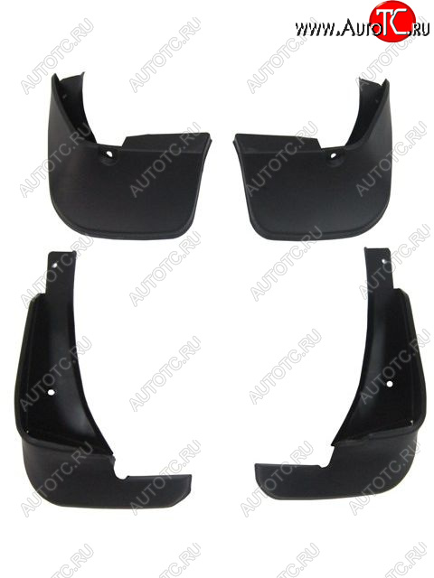 869 р. LIFAN SOLANO БРЫЗГОВИК ПЕРЕДН КРЫЛА Л+П (КОМПЛЕКТ) + ЗАДН (4 шт) (Китай) BODYPARTS lisln08-310-n  с доставкой в г. Кемерово