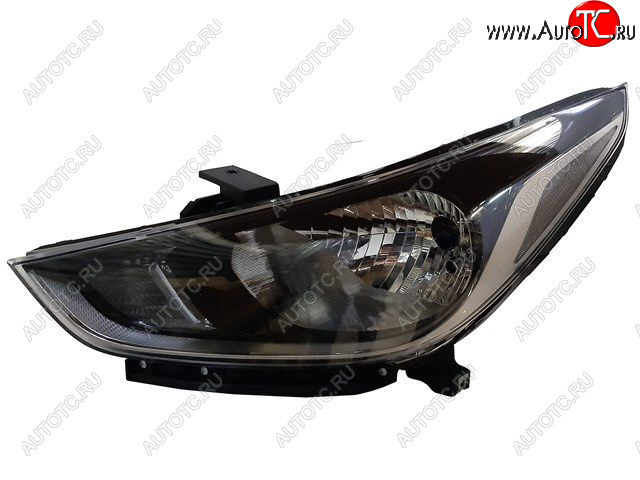 4 199 р. Левая фара (c электрокорректором) BODYPARTS  Hyundai Solaris  HCR (2017-2020) седан дорестайлинг  с доставкой в г. Кемерово
