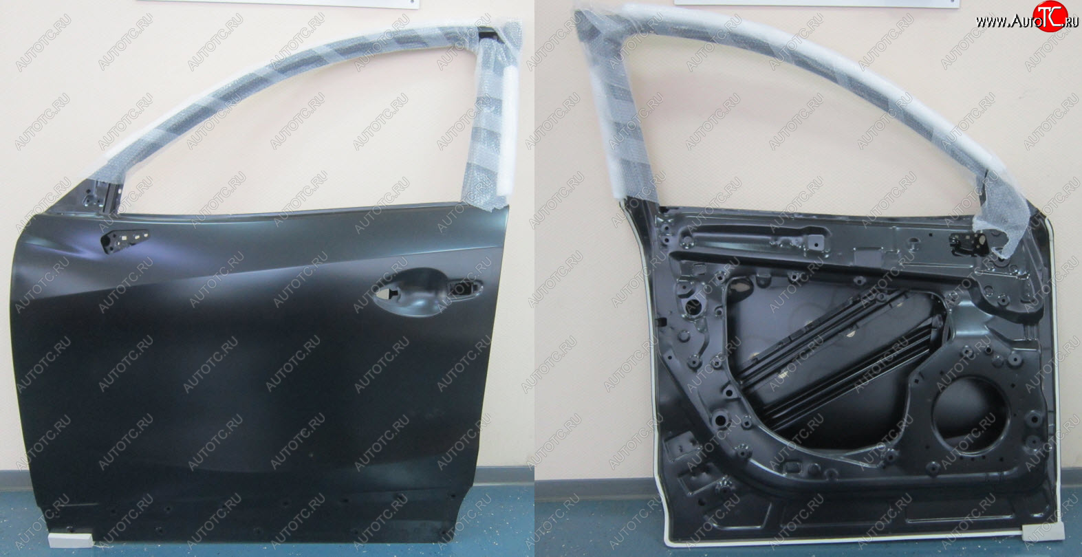 22 349 р. Левая дверь передняя BodyParts Mazda CX-5 KE дорестайлинг (2011-2014) (Неокрашенная)  с доставкой в г. Кемерово