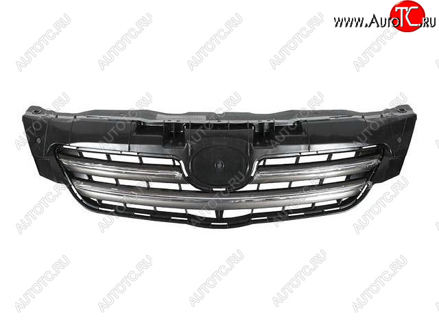 3 189 р. Решётка радиатора (с хром молдингом) BodyParts Toyota Corolla E150 седан дорестайлинг (2006-2010) (Неокрашенная)  с доставкой в г. Кемерово