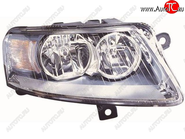 8 349 р. Фара правая (под корректор) DEPO  Audi A6  C6 (2004-2008) дорестайлинг, седан  с доставкой в г. Кемерово
