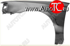6 699 р. Левое крыло (с отверстием под повторитель поворота, Тайвань) BodyParts Mazda 323 BW рестайлинг седан (1989-1993) (Неокрашенное)  с доставкой в г. Кемерово