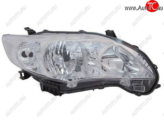 3 499 р. Правая фара BodyParts  Toyota Corolla  E150 (2009-2013) седан рестайлинг  с доставкой в г. Кемерово