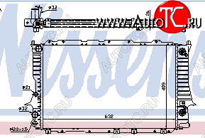 3 069 р. AUDI 100 (A6 94-) РАДИАТОР ОХЛАЖДЕН (см.каталог) BODYPARTS ai10091-914  с доставкой в г. Кемерово