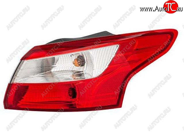2 899 р. Правый фонарь задний (внешний) BodyParts  Ford Focus  3 (2011-2015) седан дорестайлинг  с доставкой в г. Кемерово