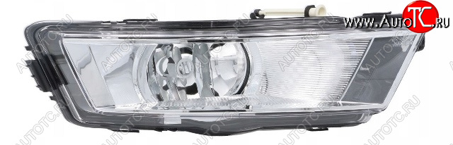 1 299 р. Противотуманная фара левая BODYPARTS Skoda Rapid NH3 дорестайлинг лифтбэк (2012-2017)  с доставкой в г. Кемерово
