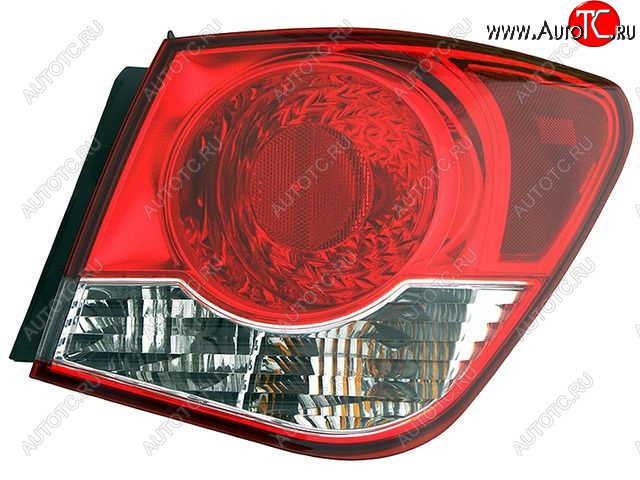 2 459 р. Правый фонарь задний (внешний) BodyParts Chevrolet Cruze J300 седан рестайлинг (2012-2015)  с доставкой в г. Кемерово