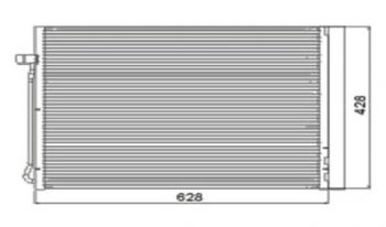 5 199 р. X5 КОНДЕНСАТОР КОНДИЦ (см.каталог) BODYPARTS bm0x507-931  с доставкой в г. Кемерово. Увеличить фотографию 1