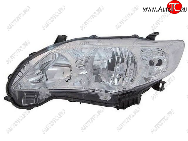4 849 р. Левая фара BodyParts Toyota Corolla E150 седан рестайлинг (2009-2013)  с доставкой в г. Кемерово