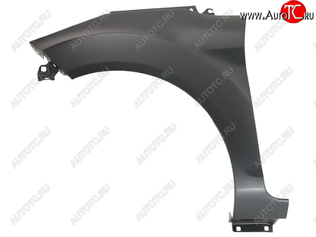 3 879 р. Левое крыло переднее (Тайвань) BodyParts Ford Fiesta 6 хэтчбэк 5 дв. дорестайлинг (2008-2012) (Неокрашенное)  с доставкой в г. Кемерово
