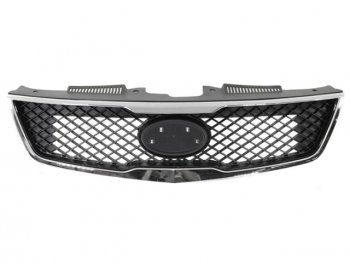 Решётка радиатора (с хром молдингом) BodyParts KIA Cerato  2 TD (2008-2013) седан