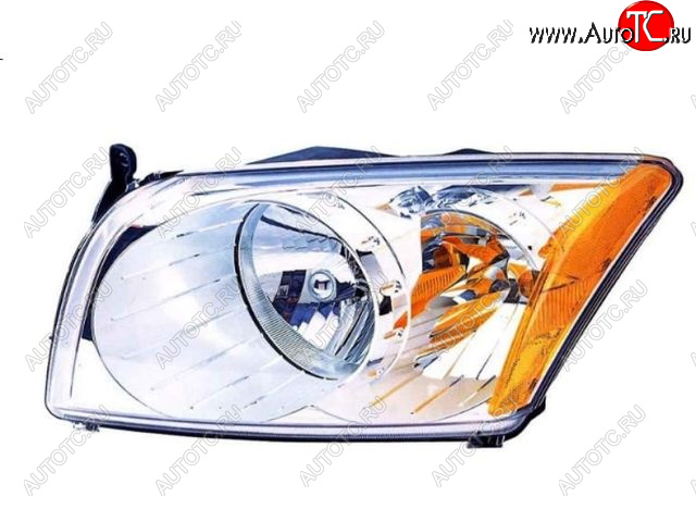 8 599 р. Правая фара DEPO Dodge Caliber (2006-2012)  с доставкой в г. Кемерово