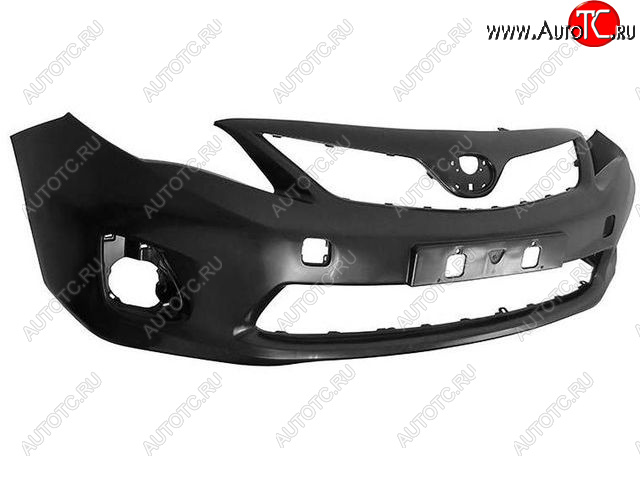 3 999 р. Бампер передний BodyParts Toyota Corolla E150 седан рестайлинг (2009-2013) (Неокрашенный)  с доставкой в г. Кемерово