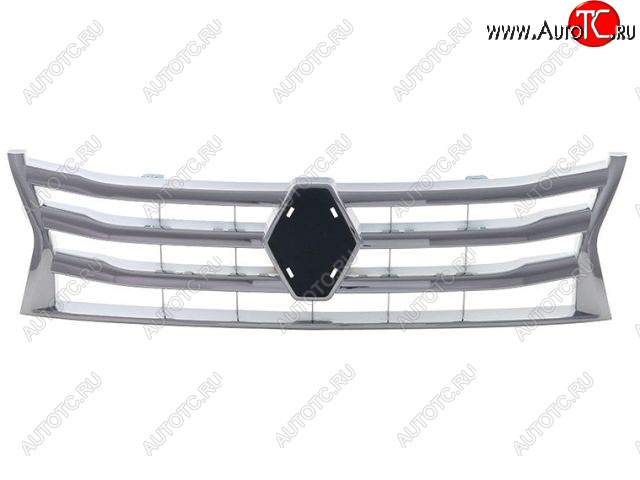 3 199 р. Решётка радиатора (хром) BodyParts  Renault Duster  HS (2010-2015) дорестайлинг (Неокрашенная)  с доставкой в г. Кемерово