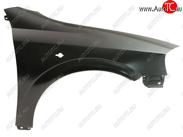 4 999 р. Правое крыло (с отверстием под повторитель поворота, Тайвань) BodyParts Opel Astra G седан (1998-2005) (Неокрашенное)  с доставкой в г. Кемерово