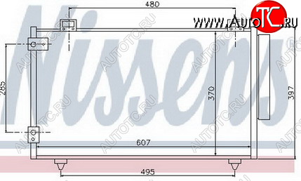 3 689 р. COROLLA (+MATRIX 03-06) КОНДЕНСАТОР КОНДИЦ BODYPARTS tycrl02-930  с доставкой в г. Кемерово