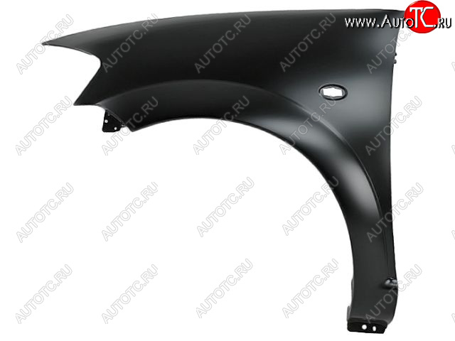 3 599 р. Левое крыло (с отверстием под повторитель поворота, Тайвань) BodyParts CITROEN C3 FC/FN хэтчбэк (2002-2009) (Неокрашенное)  с доставкой в г. Кемерово