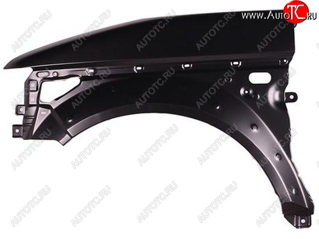3 399 р. Левое крыло (с отверстием под повторитель поворота, Тайвань) BodyParts Honda Element 1 YH дорестайлинг (2003-2006) (Неокрашенное)  с доставкой в г. Кемерово
