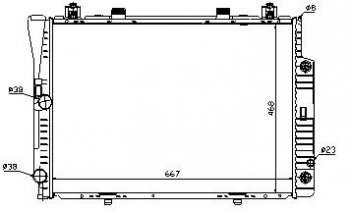 7 449 р. W140 РАДИАТОР ОХЛАЖДЕН (см.каталог) BODYPARTS md14092-911  с доставкой в г. Кемерово. Увеличить фотографию 1
