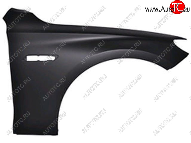 11 649 р. Правое крыло (с отверстием под повторитель поворота, Тайвань) BodyParts  BMW 5 серия  F07 (2009-2013) Gran Turismo лифтбэк дорестайлинг (Неокрашенное)  с доставкой в г. Кемерово