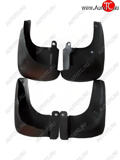 599 р. Комплект брызговиков (4 штуки) BodyParts  Hyundai Elantra  XD2 (2003-2010) рестайлинг седан  с доставкой в г. Кемерово