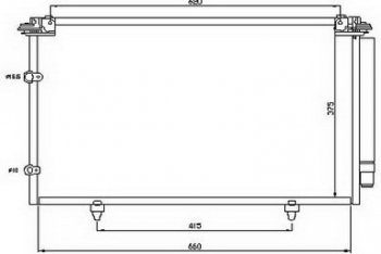 3 699 р. CAMRY КОНДЕНСАТОР КОНДИЦ BODYPARTS tycam02-930  с доставкой в г. Кемерово. Увеличить фотографию 1