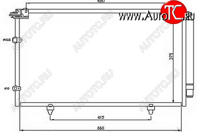 3 699 р. CAMRY КОНДЕНСАТОР КОНДИЦ BODYPARTS tycam02-930  с доставкой в г. Кемерово