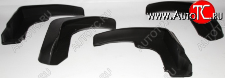 1 329 р. Комплект брызговиков (4 штуки) BodyParts Toyota Camry XV40 дорестайлинг (2006-2008)  с доставкой в г. Кемерово