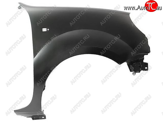 4 199 р. Правое крыло (с отверстием под повторитель поворота, Тайвань) BodyParts  Renault Kangoo  KC (2003-2007) рестайлинг (Неокрашенное)  с доставкой в г. Кемерово
