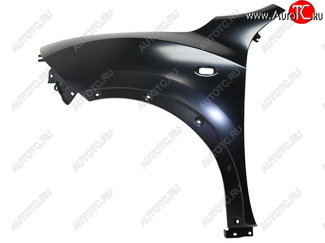 4 999 р. Левое крыло (с отверстием под повторитель поворота, Тайвань) BodyParts Nissan Juke 1 YF15 дорестайлинг (2010-2014) (Неокрашенное)  с доставкой в г. Кемерово