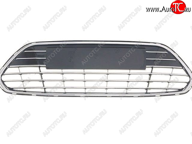 2 699 р. MONDEO РЕШЕТКА БАМПЕРА ПЕРЕДН ЧЕРН С ХРОМ МОЛДИНГ (Китай) BODYPARTS fdmon11-192  с доставкой в г. Кемерово