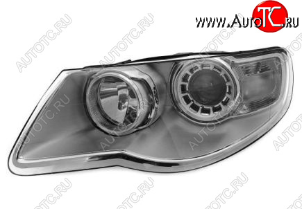 15 999 р. Левая фара (c электрокорректором) DEPO Volkswagen Touareg GP рестайлинг (2006-2010)  с доставкой в г. Кемерово