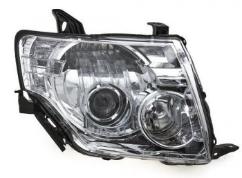 Правая фара (под корректор, ксенон) DEPO Mitsubishi Pajero  4 V80 (2006-2011) дорестайлинг