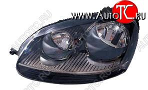9 249 р. Левая фара (c электрокорректором) DEPO Volkswagen Golf 5 хэтчбэк (2003-2009)  с доставкой в г. Кемерово